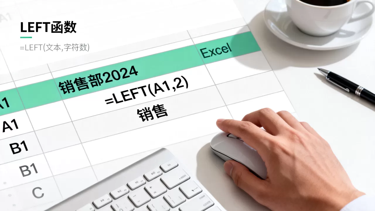 Excel怎么取左边字符?Excel取左边函数公式 Excel怎么取左边字符?Excel取左边函数公式