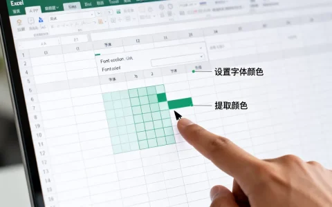 Excel引用颜色怎么设置？如何快速提取单元格字体颜色