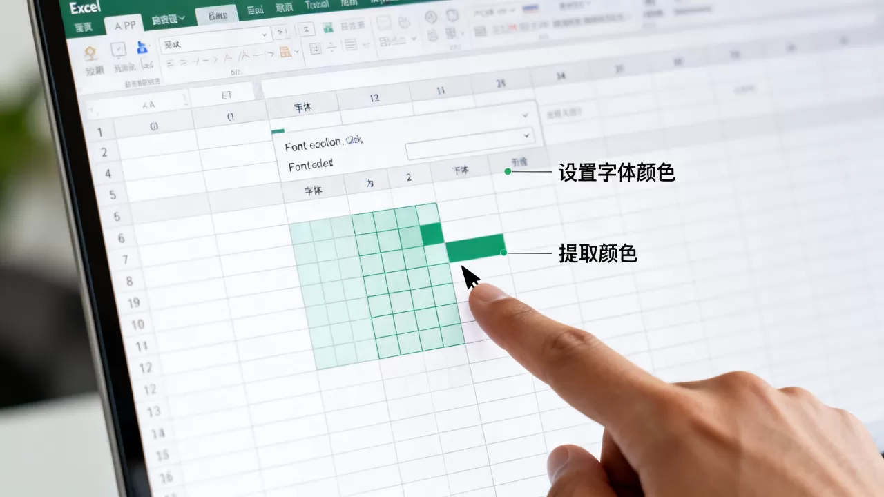 Excel引用颜色怎么设置?如何快速提取单元格字体颜色 Excel引用颜色怎么设置?如何快速提取单元格字体颜色