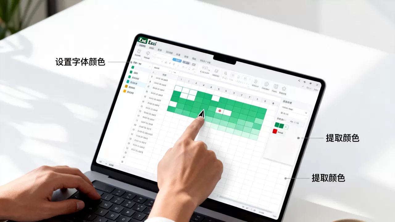 Excel引用颜色怎么设置?如何快速提取单元格字体颜色 Excel引用颜色怎么设置?如何快速提取单元格字体颜色