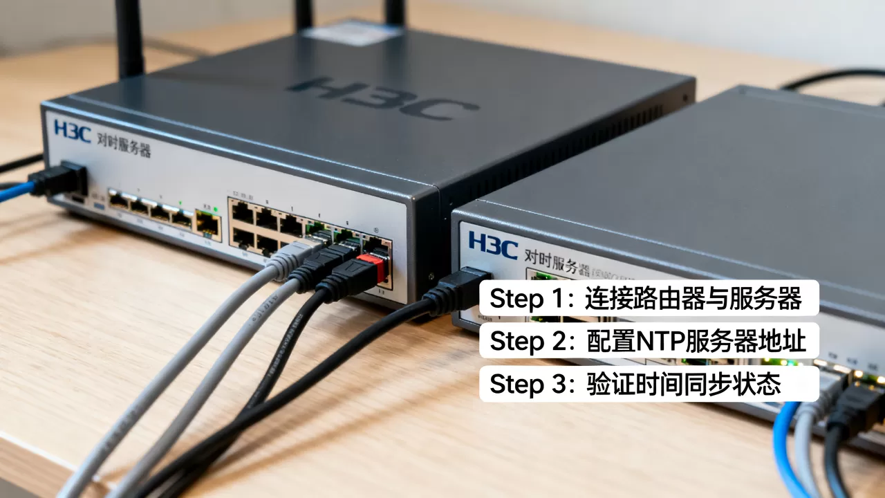 H3C路由器对时服务器怎么配?配置NTP时间同步步骤 H3C路由器对时服务器怎么配?配置NTP时间同步步骤
