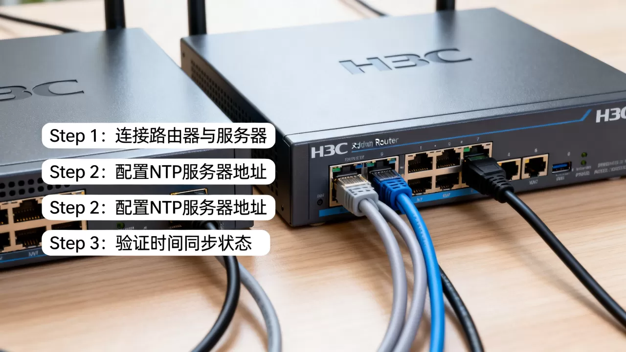 H3C路由器对时服务器怎么配?配置NTP时间同步步骤 H3C路由器对时服务器怎么配?配置NTP时间同步步骤