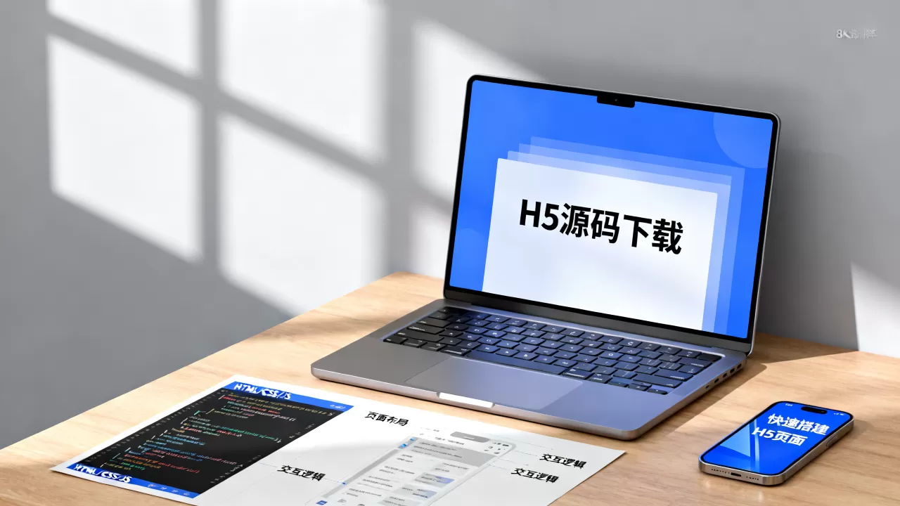 H5应用网站源码哪里下载？如何快速搭建H5页面