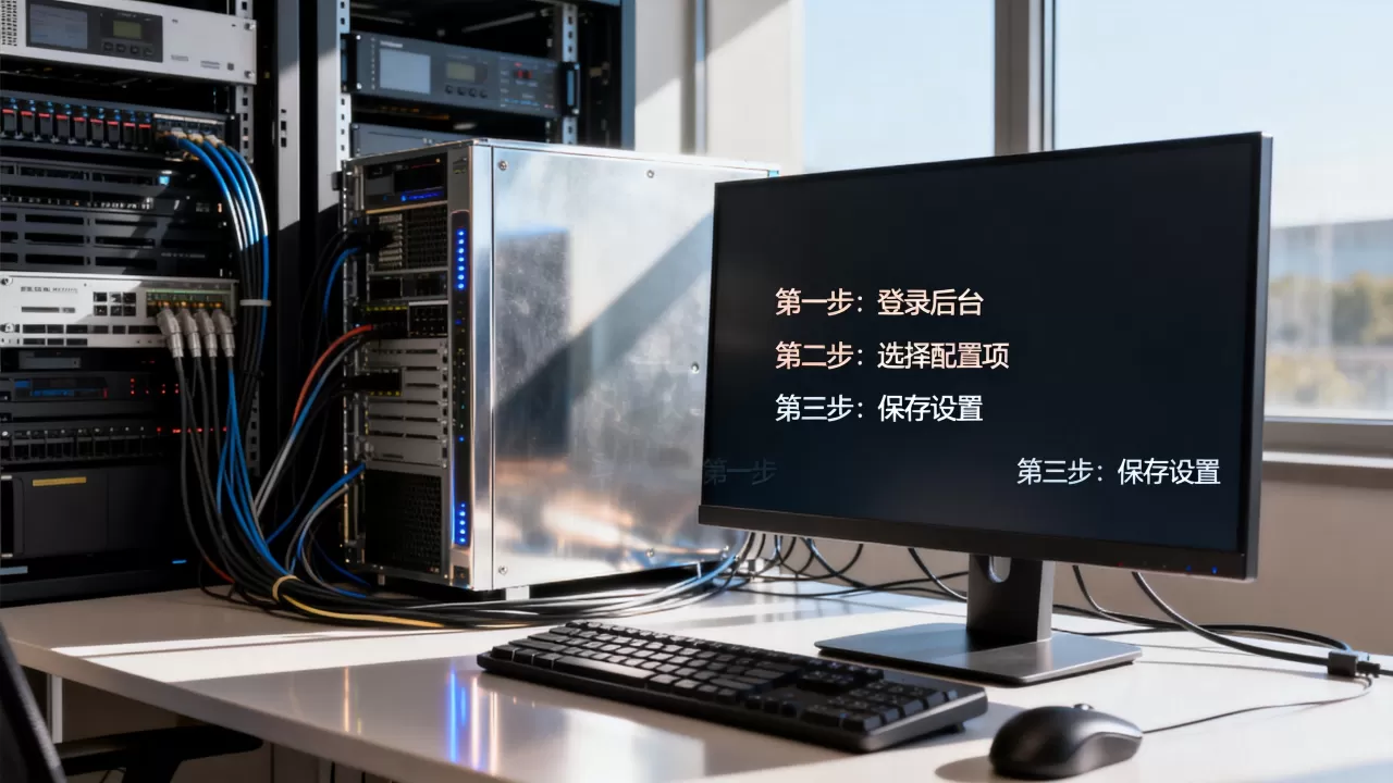 服务器配置后台怎么操作？服务器配置后台详细教程