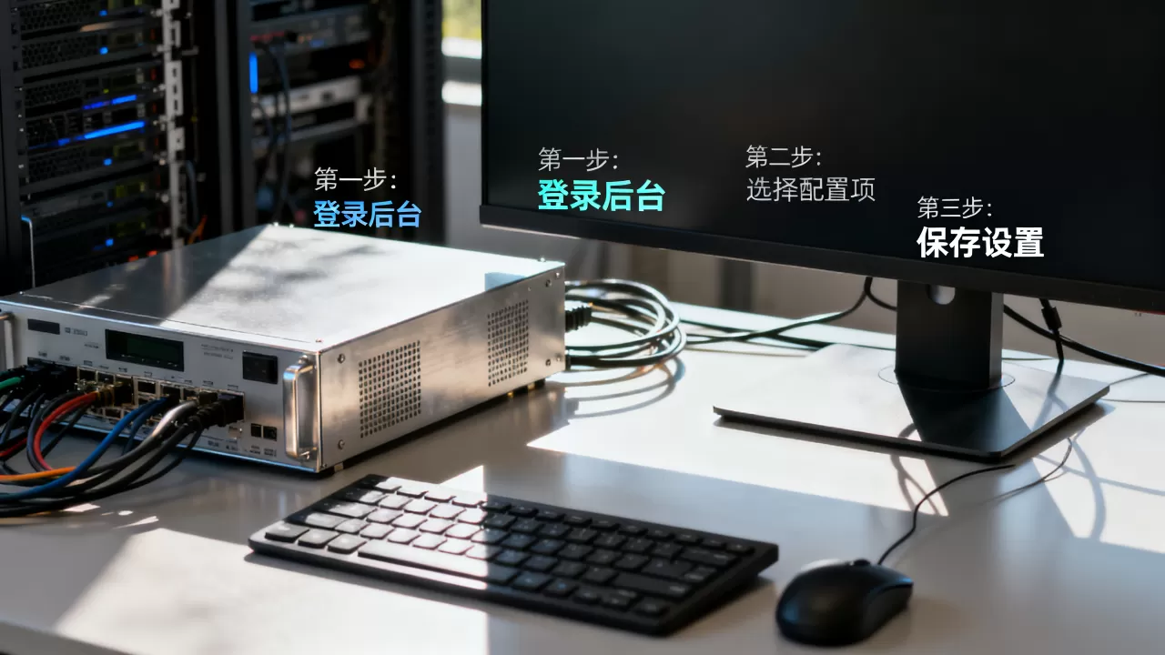 服务器配置后台怎么操作？服务器配置后台详细教程