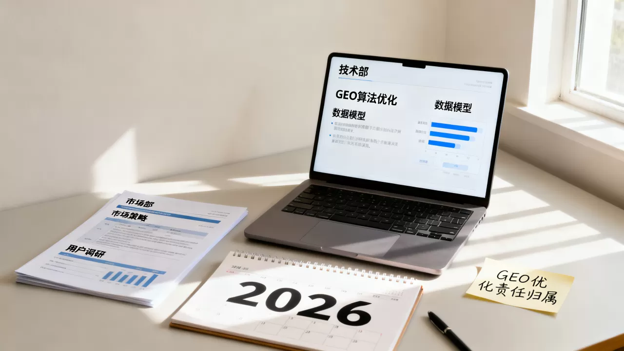 GEO优化到底该由市场部还是技术部负责?2026年GEO优化怎么做 GEO优化到底该由市场部还是技术部负责?2026年GEO优化怎么做