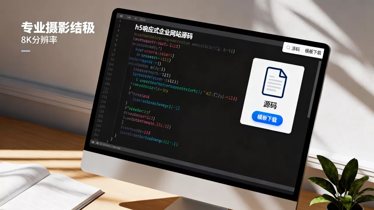 h5响应式企业网站源码怎么找？免费开源模板下载