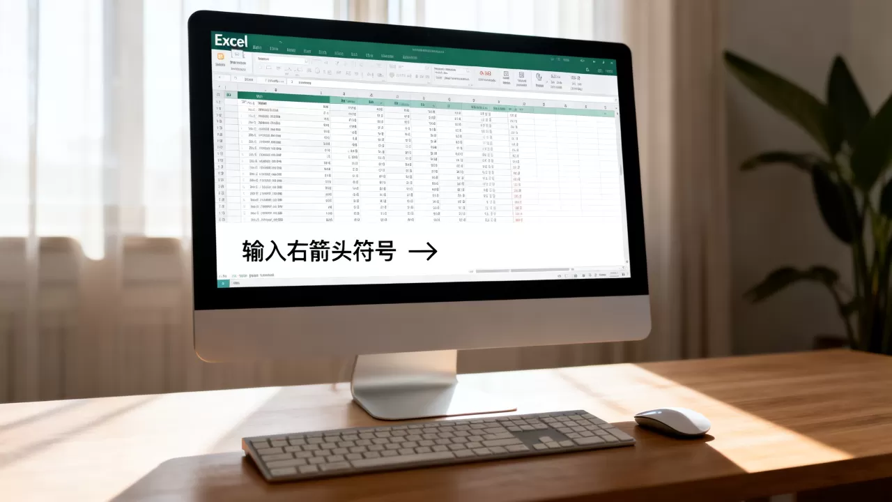Excel右箭头怎么打?excel输入右箭头符号 Excel右箭头怎么打?excel输入右箭头符号
