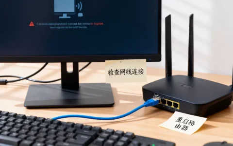 服务器突然没网了怎么办？电脑连接不上网络解决方法
