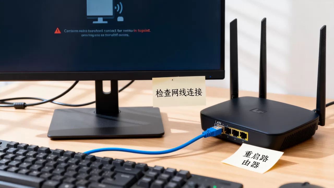 服务器突然没网了怎么办?电脑连接不上网络解决方法 服务器突然没网了怎么办?电脑连接不上网络解决方法