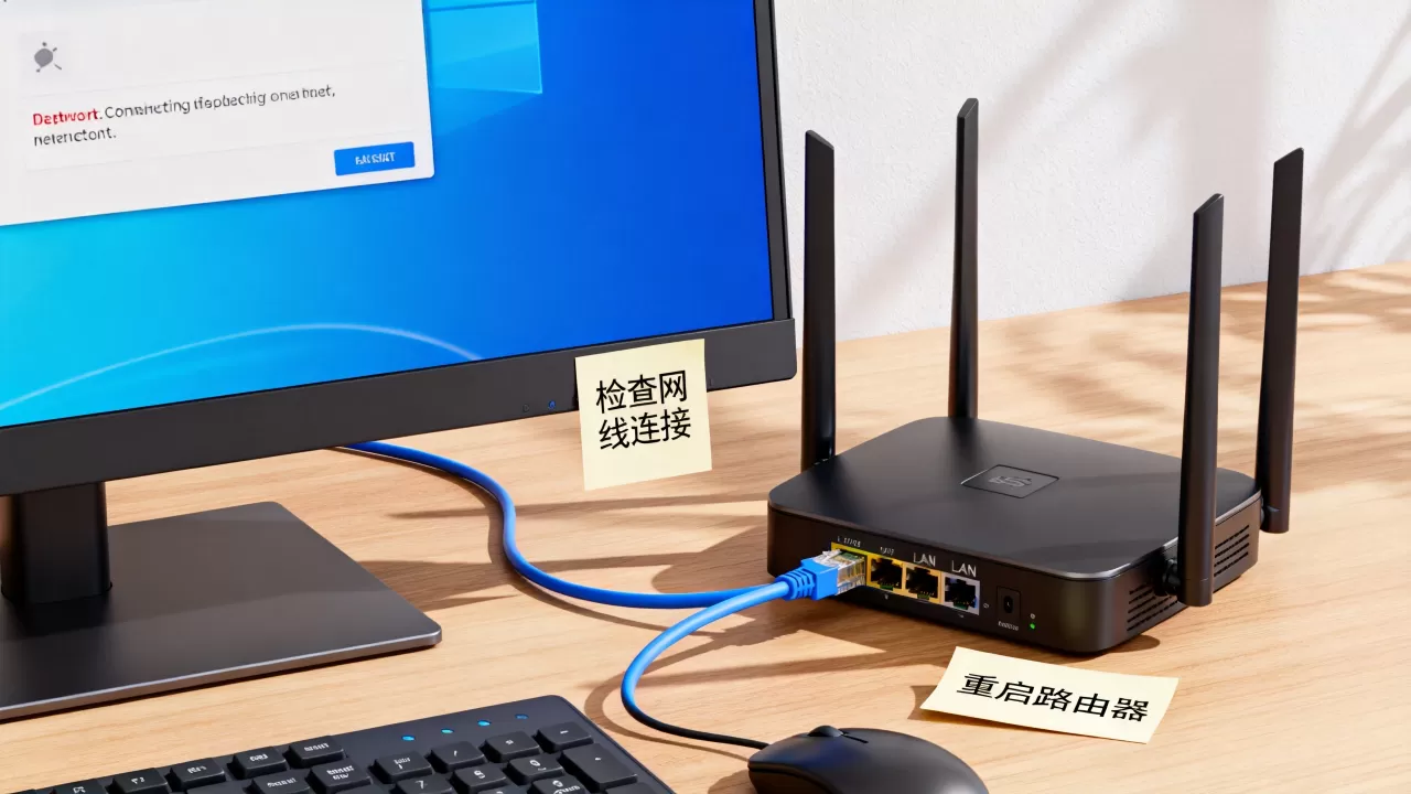 服务器突然没网了怎么办?电脑连接不上网络解决方法 服务器突然没网了怎么办?电脑连接不上网络解决方法