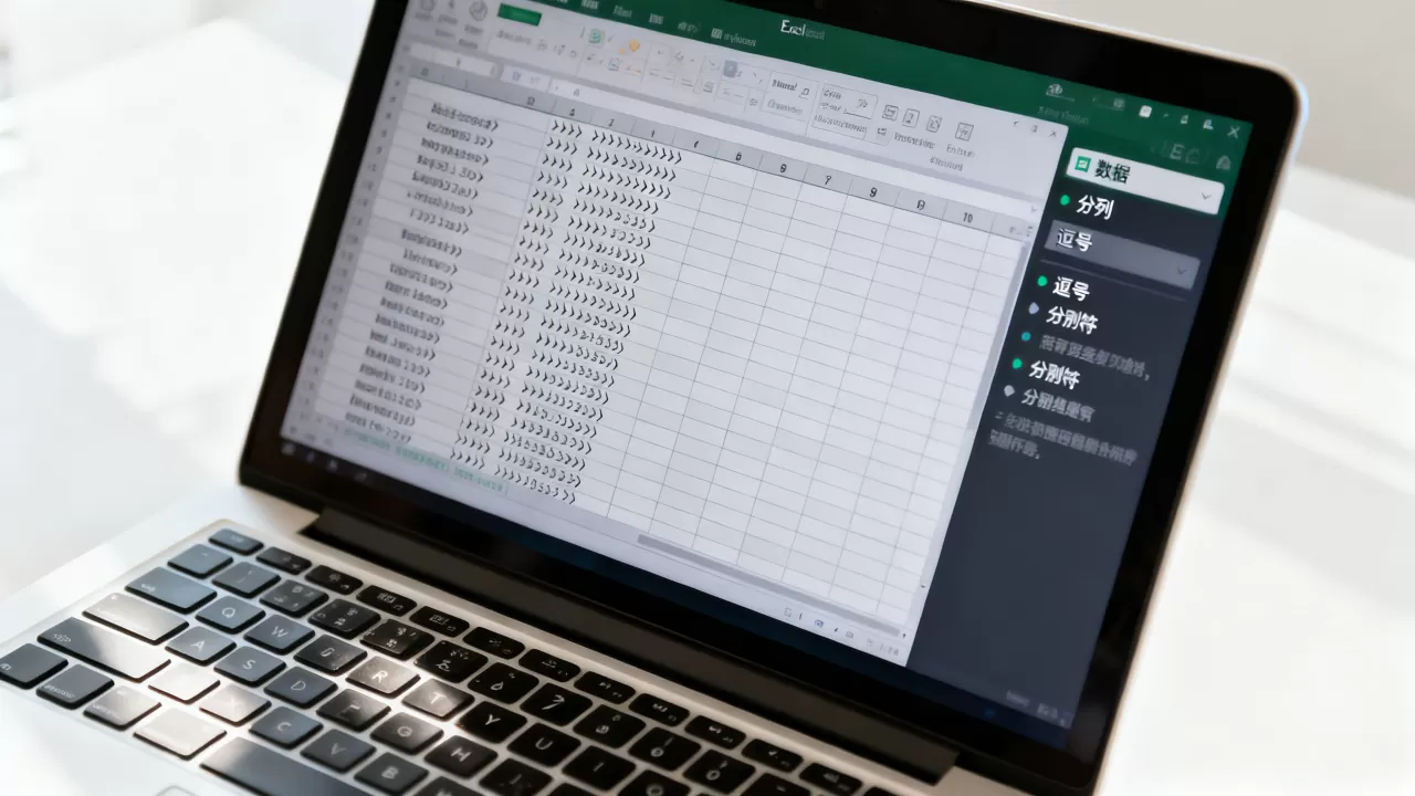 Excel文本逗号如何分隔？excel文本逗号怎么拆分