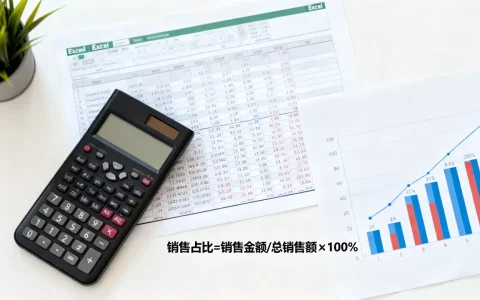 Excel销售比例怎么算？销售占比计算公式