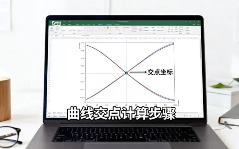 Excel曲线交点怎么找？如何快速计算两条曲线交点