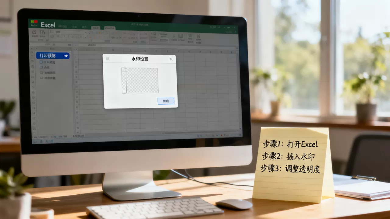 Excel打印水印怎么设置?如何在Excel中添加水印 Excel打印水印怎么设置?如何在Excel中添加水印