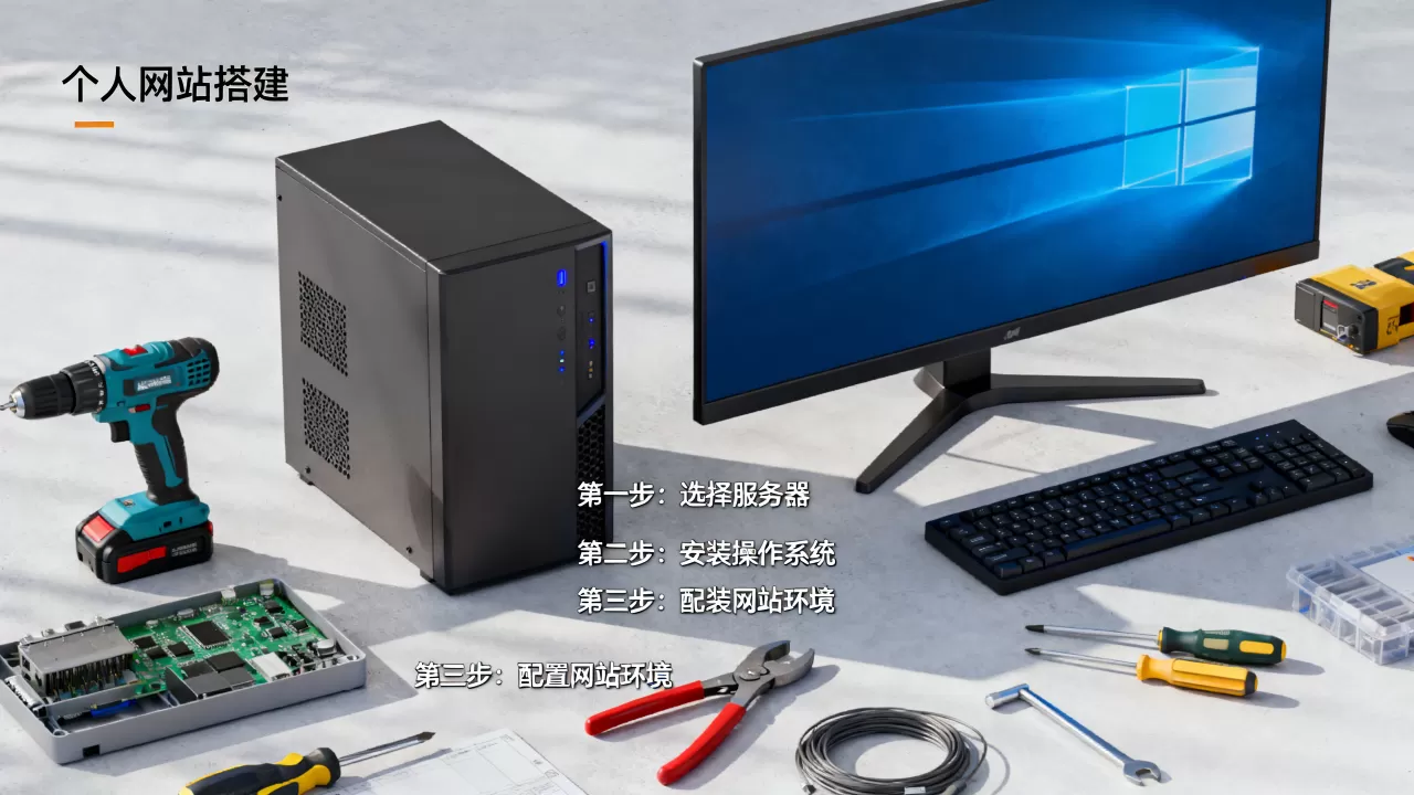 服务器怎么安装网站？个人网站搭建教程