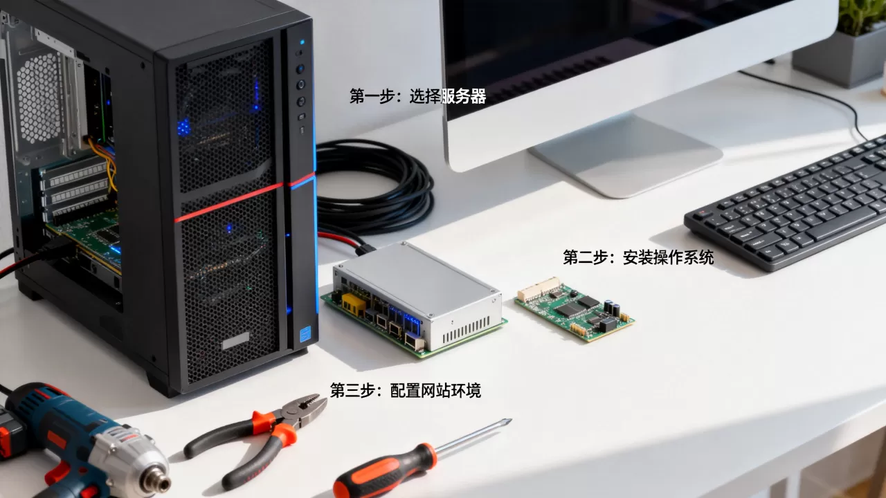 服务器怎么安装网站？个人网站搭建教程