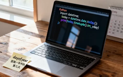 Python中dayofyear怎么用？python获取一年中第几天