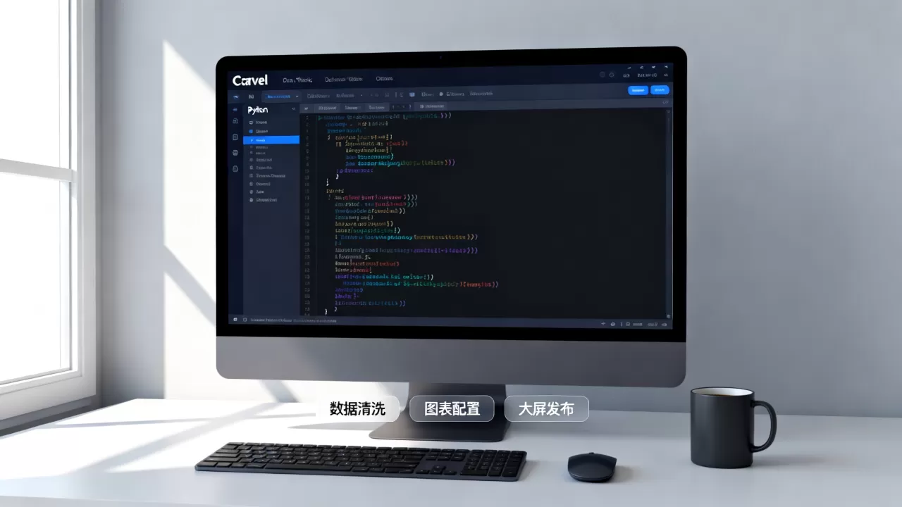 Python Caravel怎么用?数据可视化大屏搭建教程 Python Caravel怎么用?数据可视化大屏搭建教程
