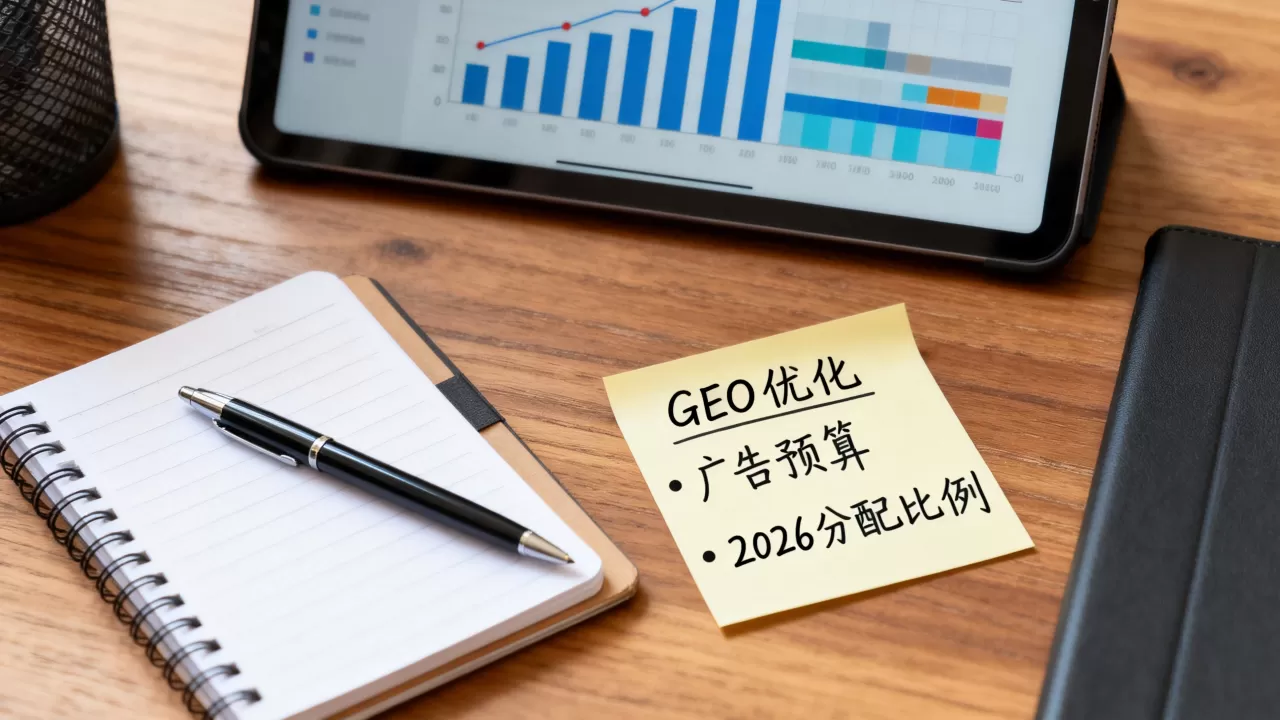 GEO优化和投广告预算怎么分?2026年最新分配比例是多少 GEO优化和投广告预算怎么分?2026年最新分配比例是多少