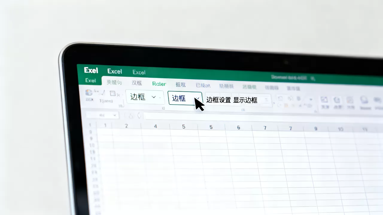 Excel边框怎么不见了?excel表格边框消失怎么设置 Excel边框怎么不见了?excel表格边框消失怎么设置