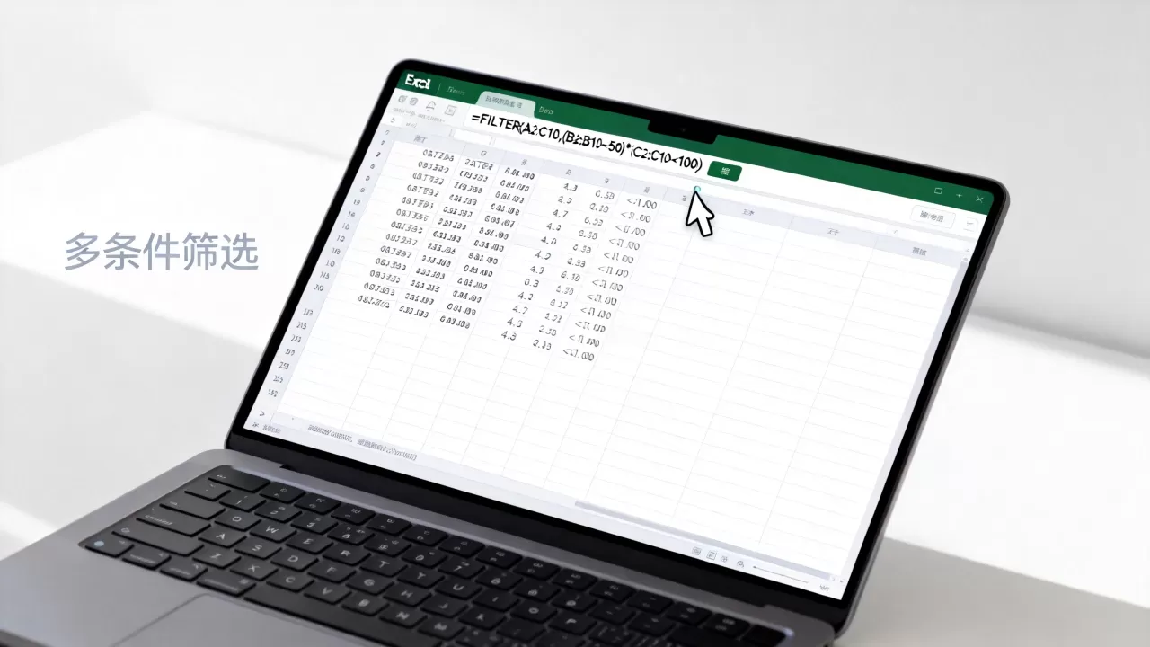 如何用excel筛选数组？excel数组公式筛选多条件