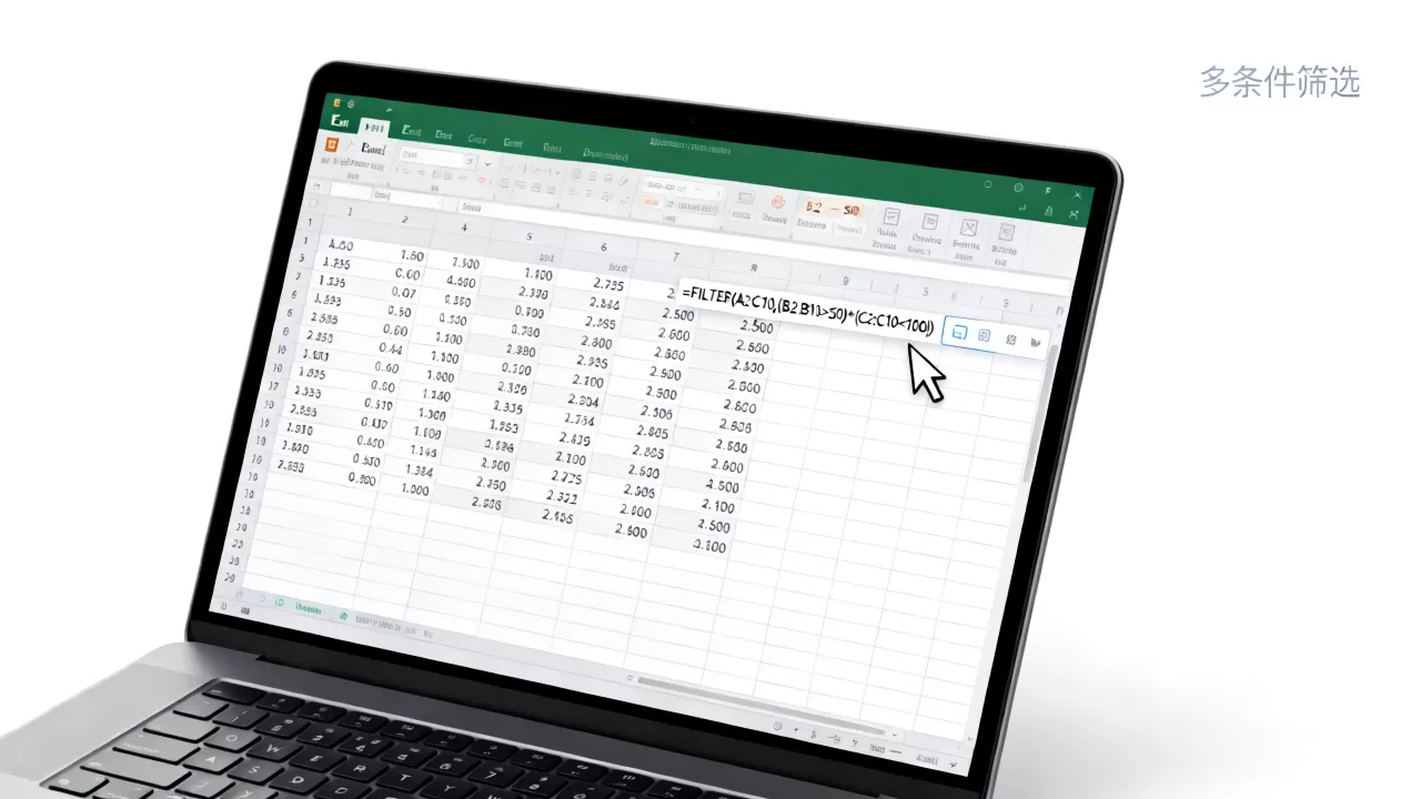 如何用excel筛选数组？excel数组公式筛选多条件