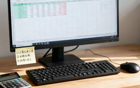 excel工资数据怎么算？excel工资表制作教程