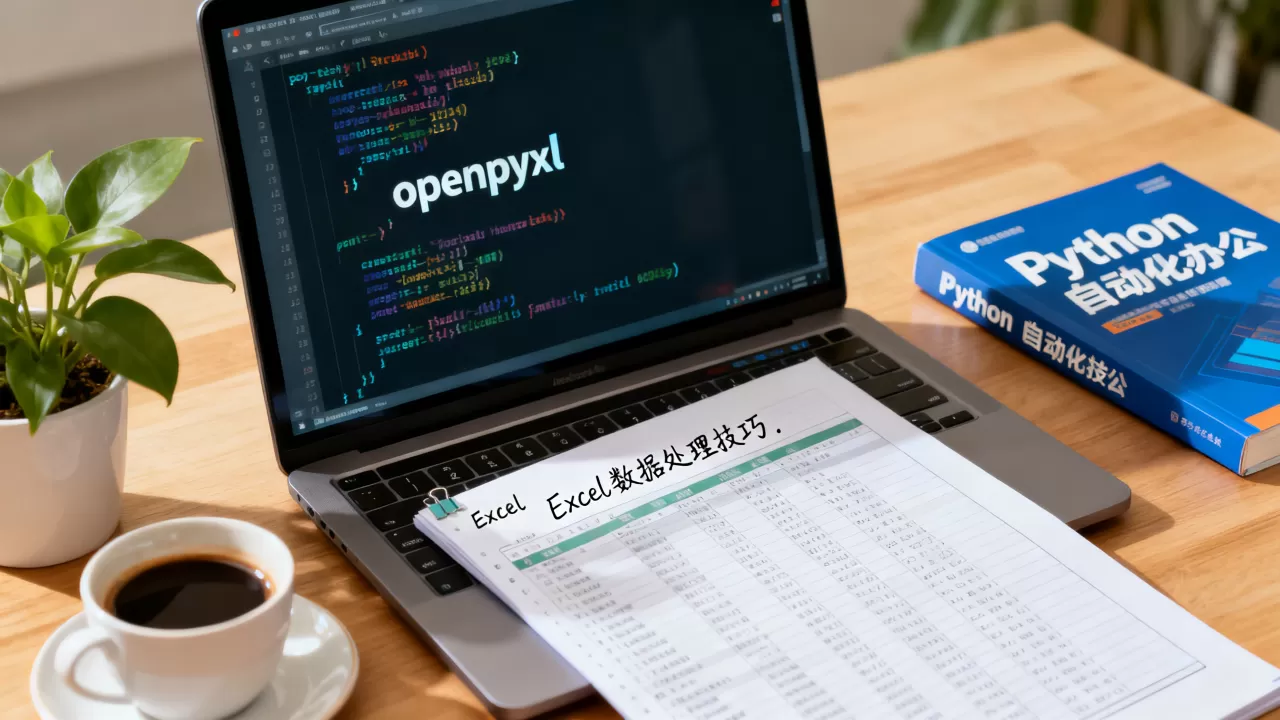如何用openpyxl自动化办公？Python处理Excel数据技巧