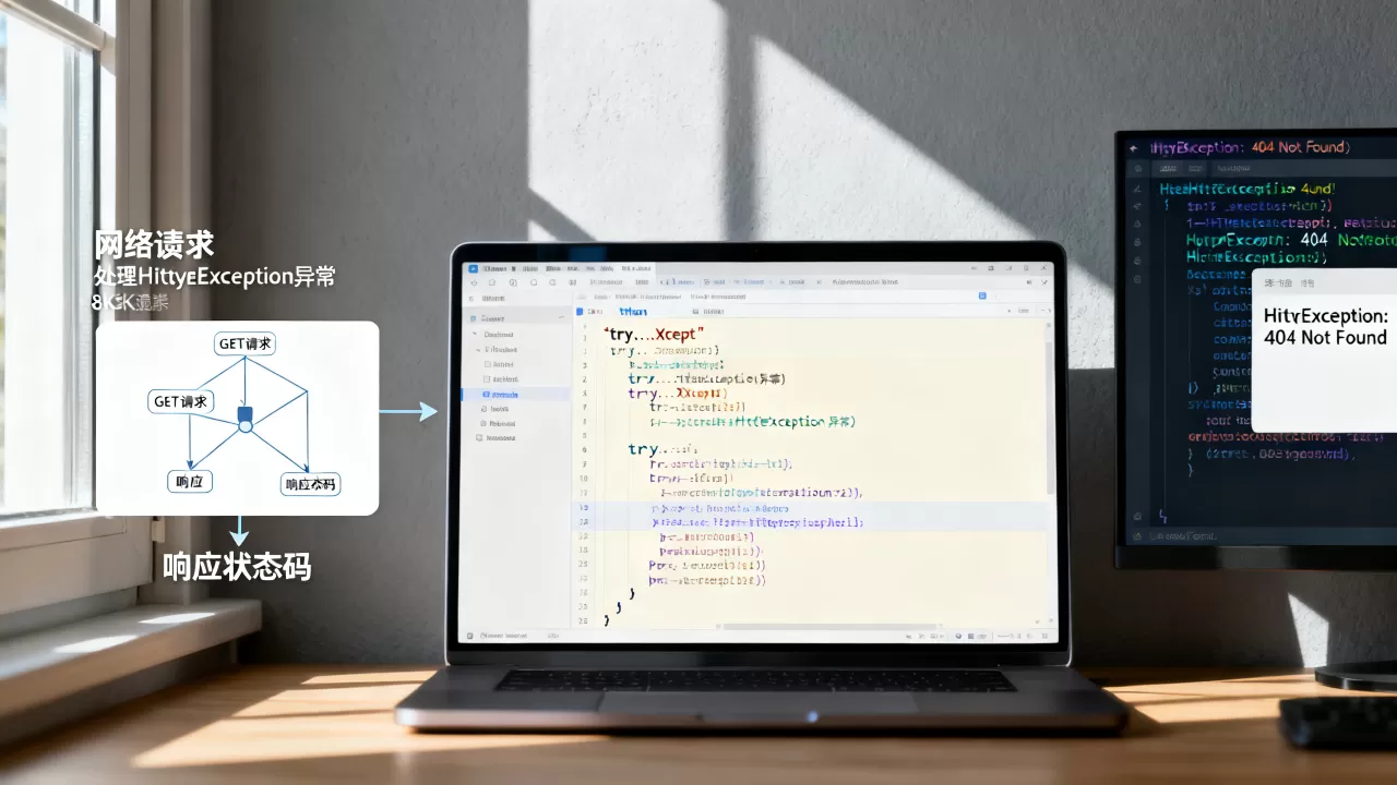 Python HttpException报错怎么解决？python httpexception处理异常