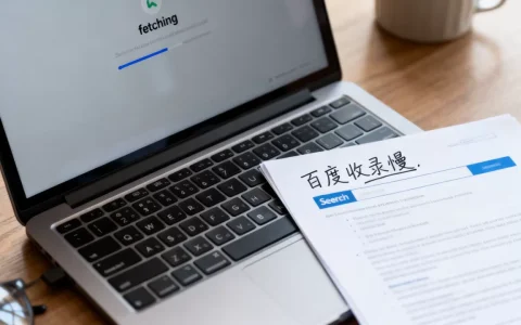 为什么文章显示fetching？百度收录慢怎么办