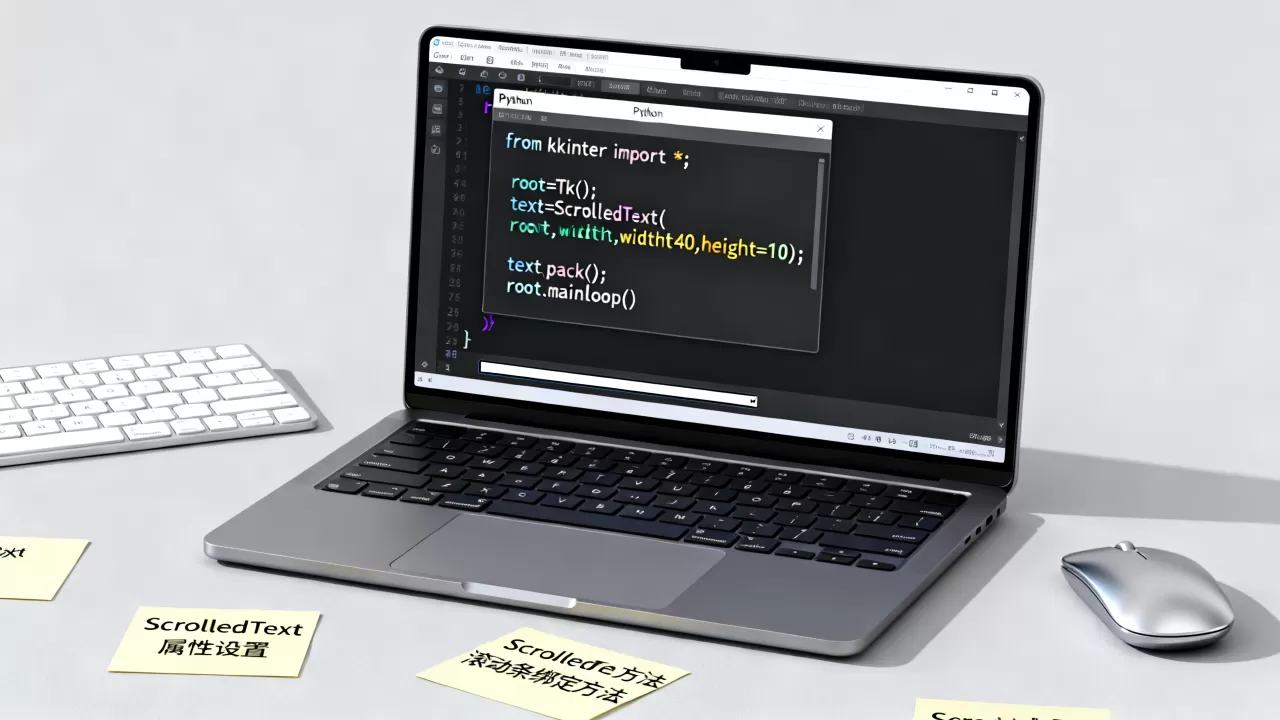 Python ScrolledText怎么用?Python GUI滚动文本框实现方法 Python ScrolledText怎么用?Python GUI滚动文本框实现方法