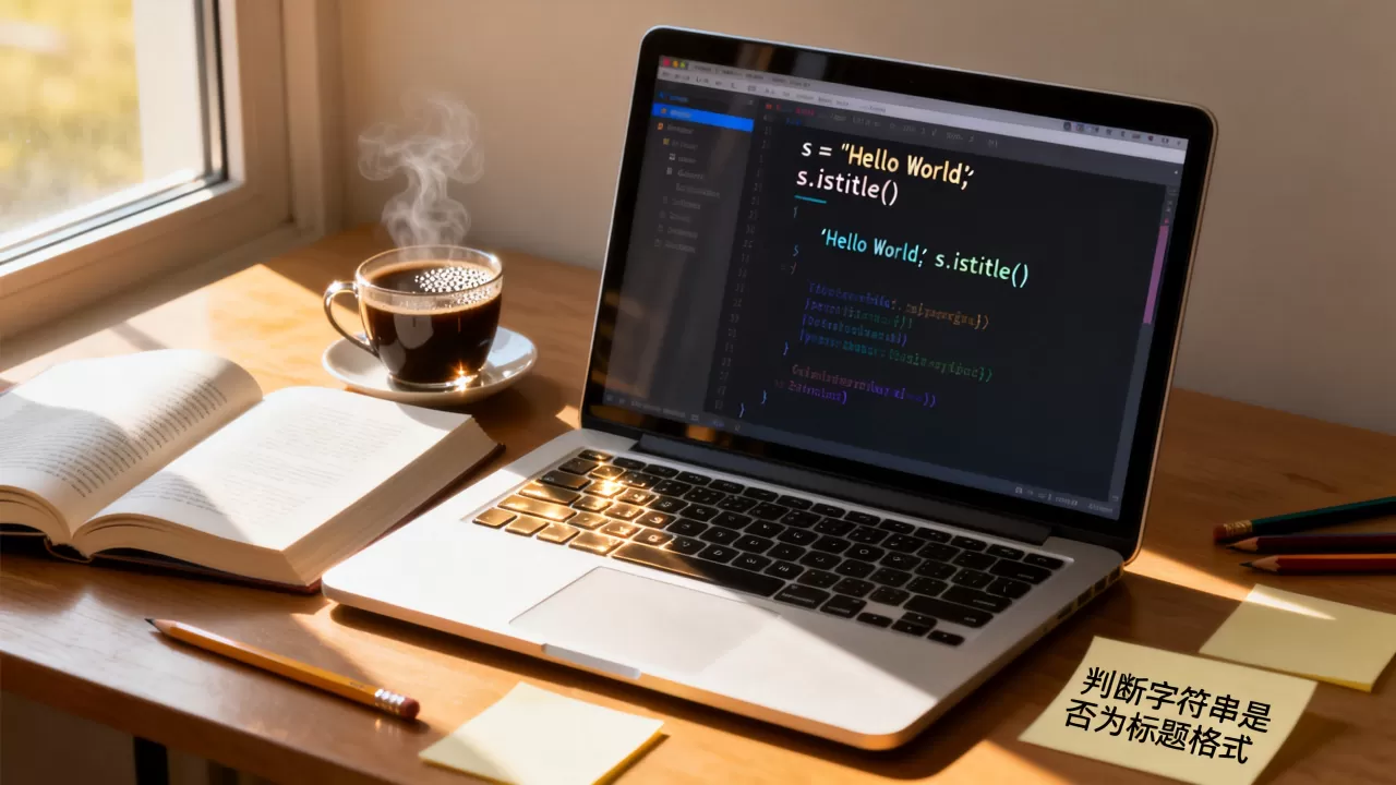 Python istitle怎么用？Python判断字符串标题格式