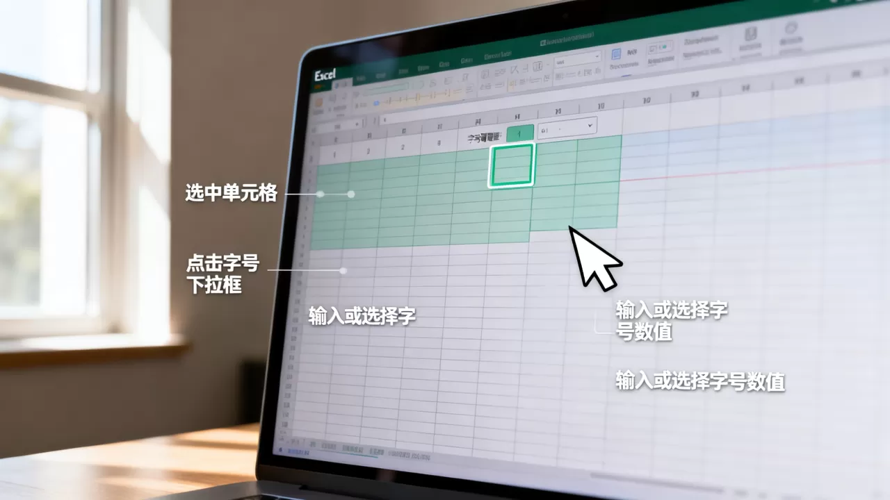 Excel字体怎么放大?Excel表格字号调整方法 Excel字体怎么放大?Excel表格字号调整方法