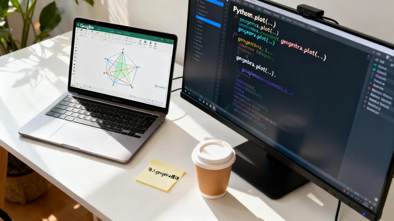 Geogebra如何结合Python?python调用geogebra教程 Geogebra如何结合Python?python调用geogebra教程
