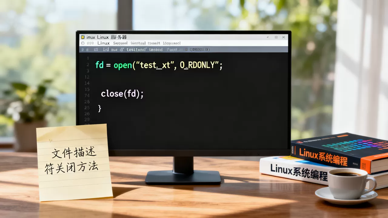 Linux close函数怎么用？linux关闭文件描述符方法
