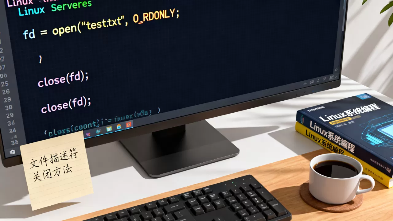 Linux close函数怎么用？linux关闭文件描述符方法