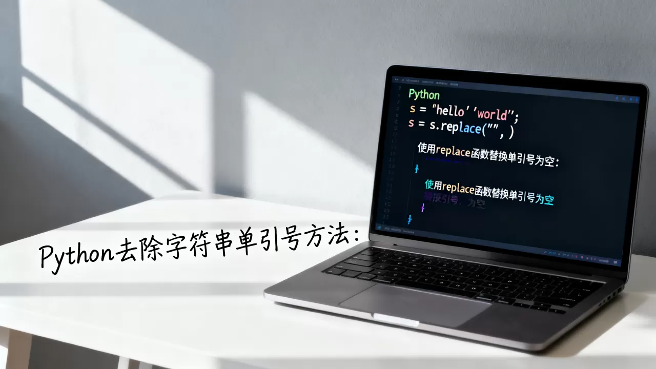 python怎么去掉单引号？python去除字符串中单引号的方法