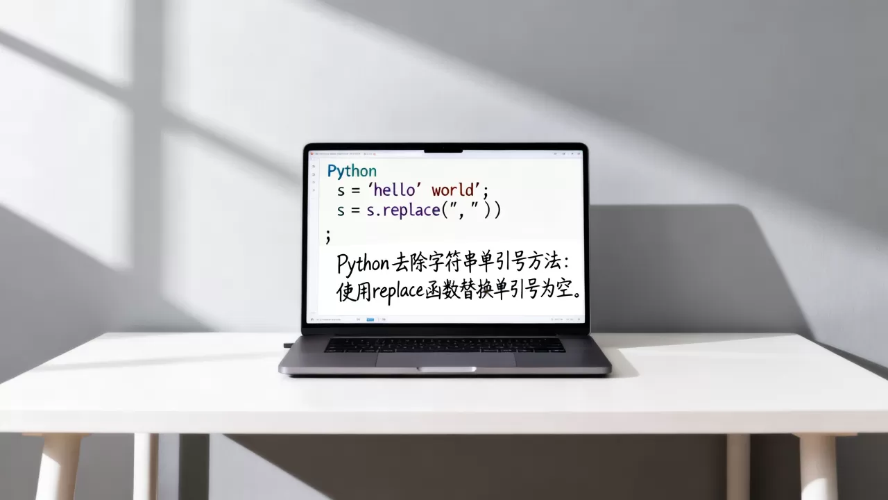 python怎么去掉单引号？python去除字符串中单引号的方法