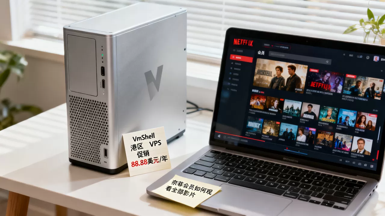 VmShell港区VPS促销88.88美元/年，奈菲会员如何观看全部影片