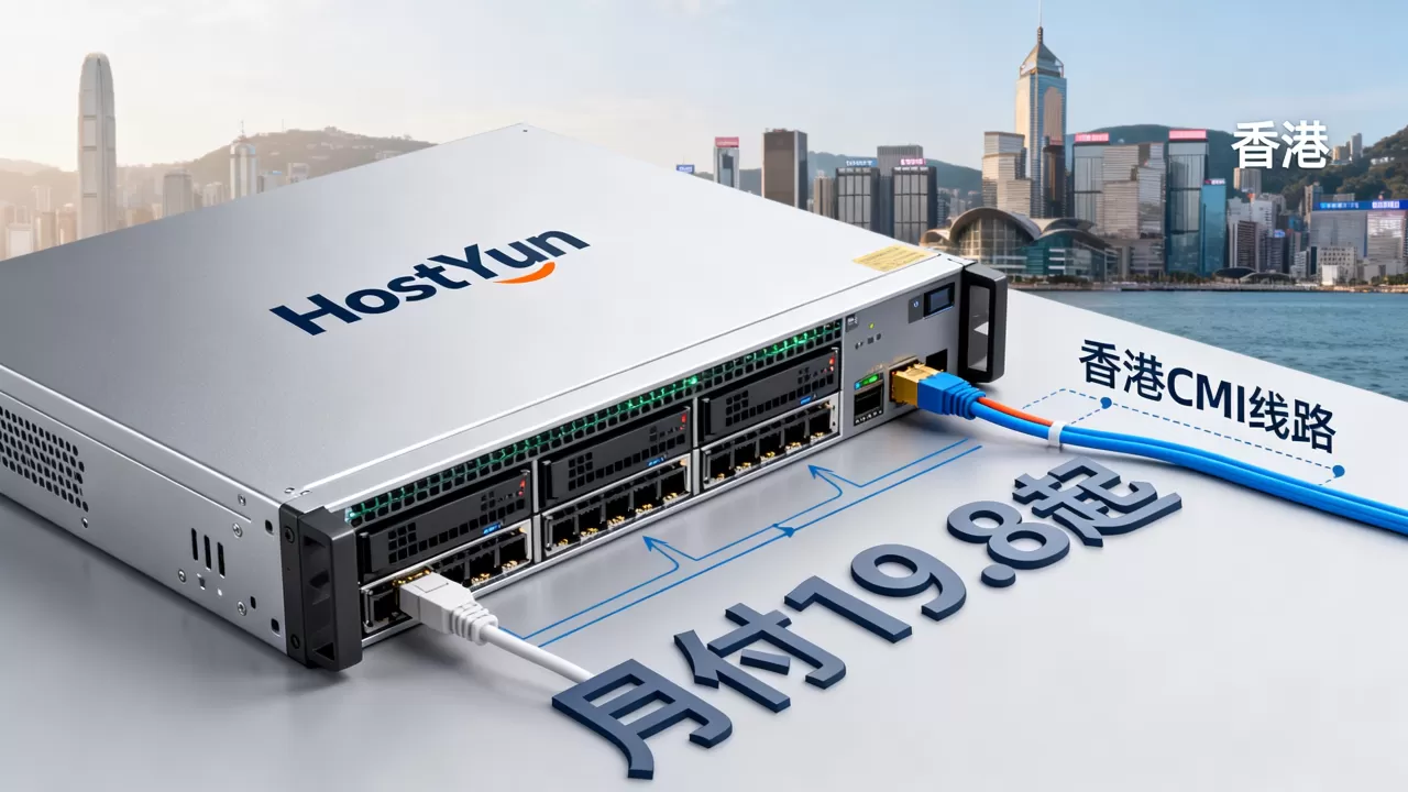 HostYun香港VPS月付19.8起值得买吗,香港CMI线路VPS推荐 HostYun香港VPS月付19.8起值得买吗,香港CMI线路VPS推荐