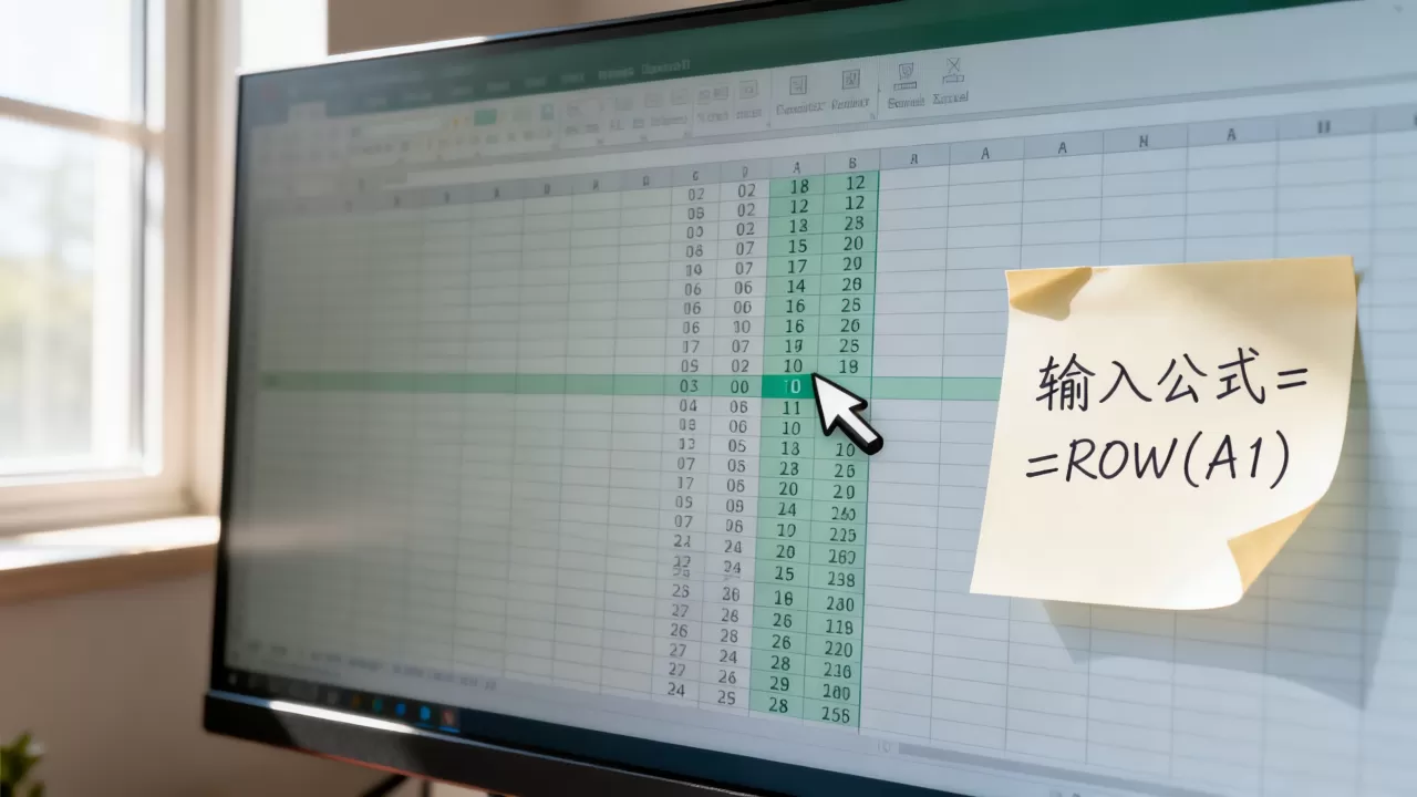 excel如何编码？excel表格自动编号公式