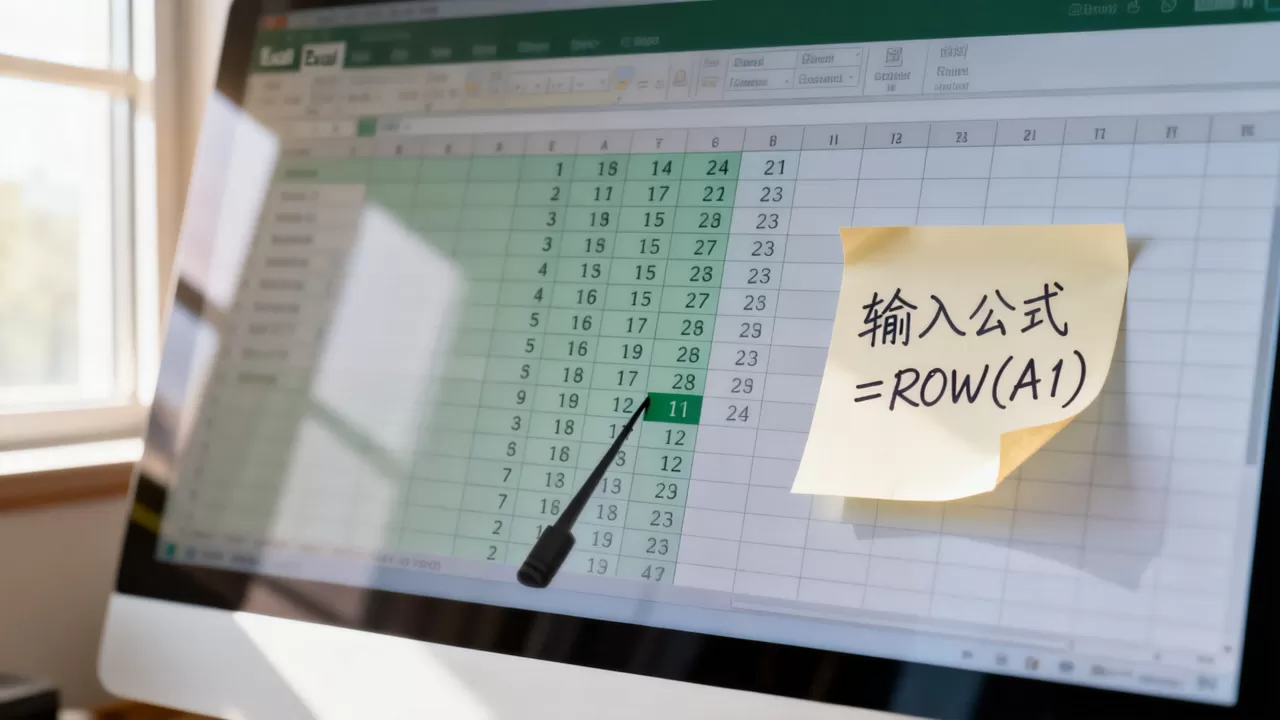excel如何编码？excel表格自动编号公式