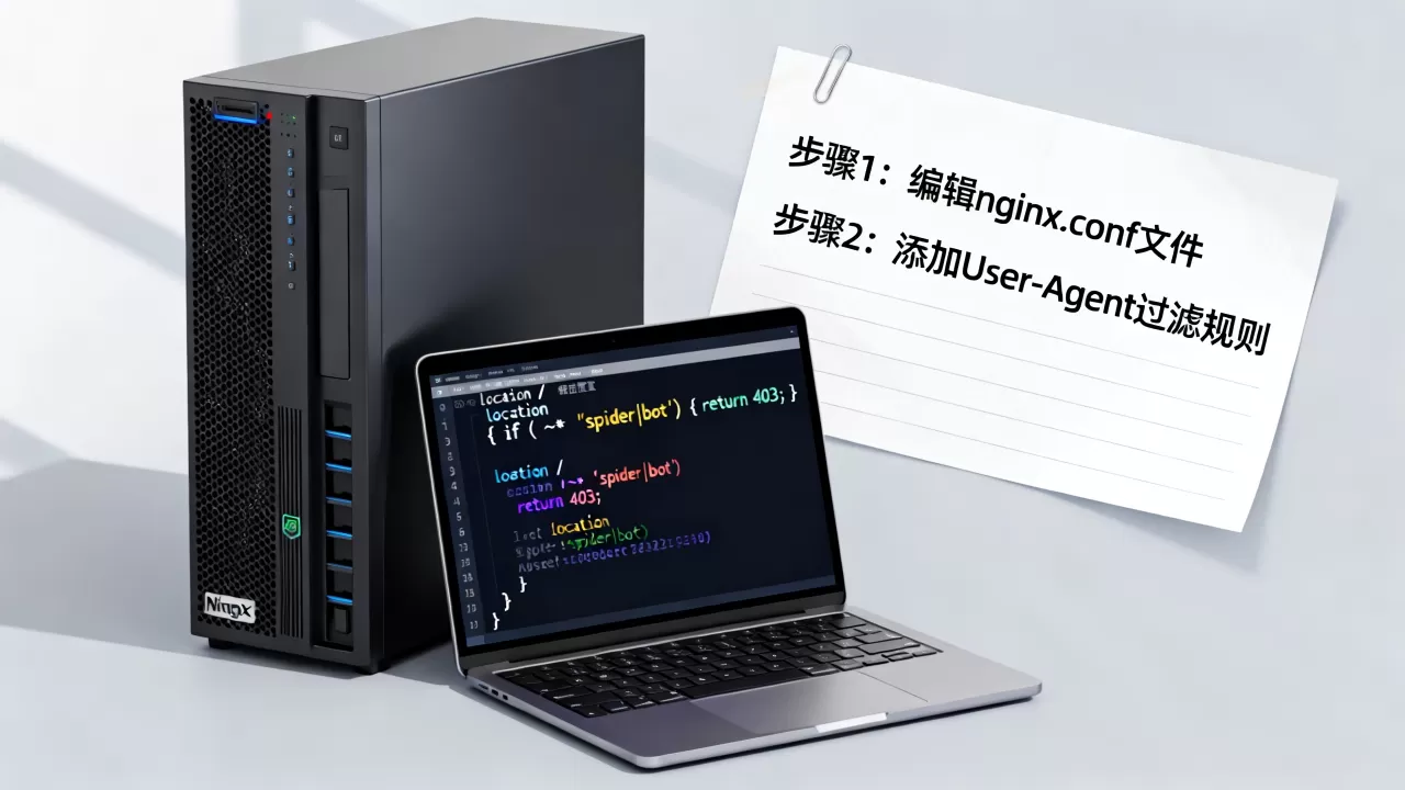 Nginx防爬虫配置怎么做?nginx屏蔽指定User-Agent Nginx防爬虫配置怎么做?nginx屏蔽指定User-Agent