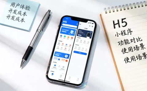 H5和小程序哪个更好？H5和小程序的区别是什么