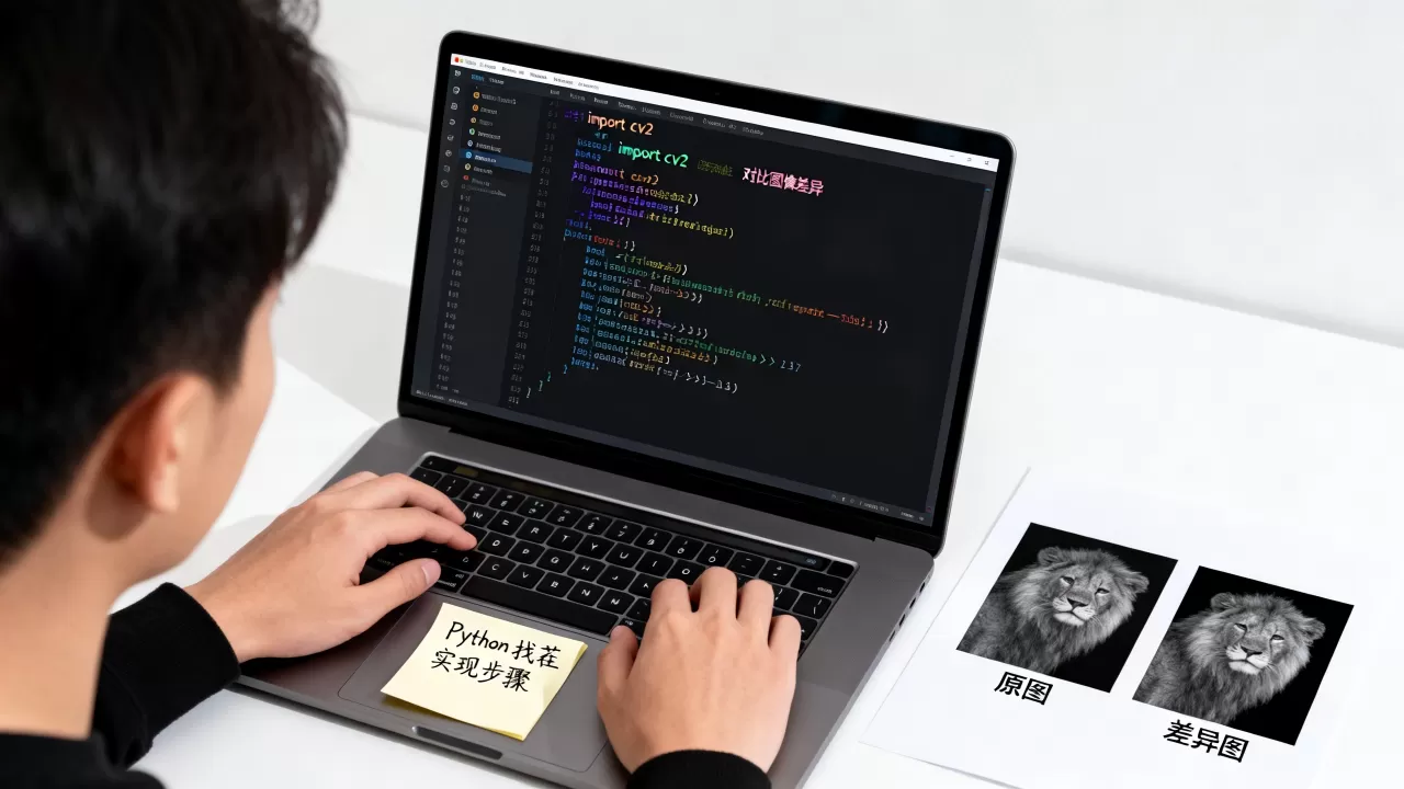 Python找茬怎么实现?python找茬代码怎么写 Python找茬怎么实现?python找茬代码怎么写