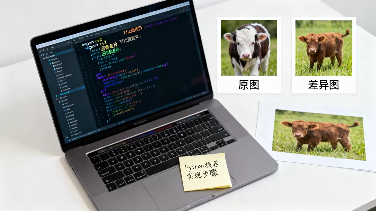 Python找茬怎么实现?python找茬代码怎么写 Python找茬怎么实现?python找茬代码怎么写