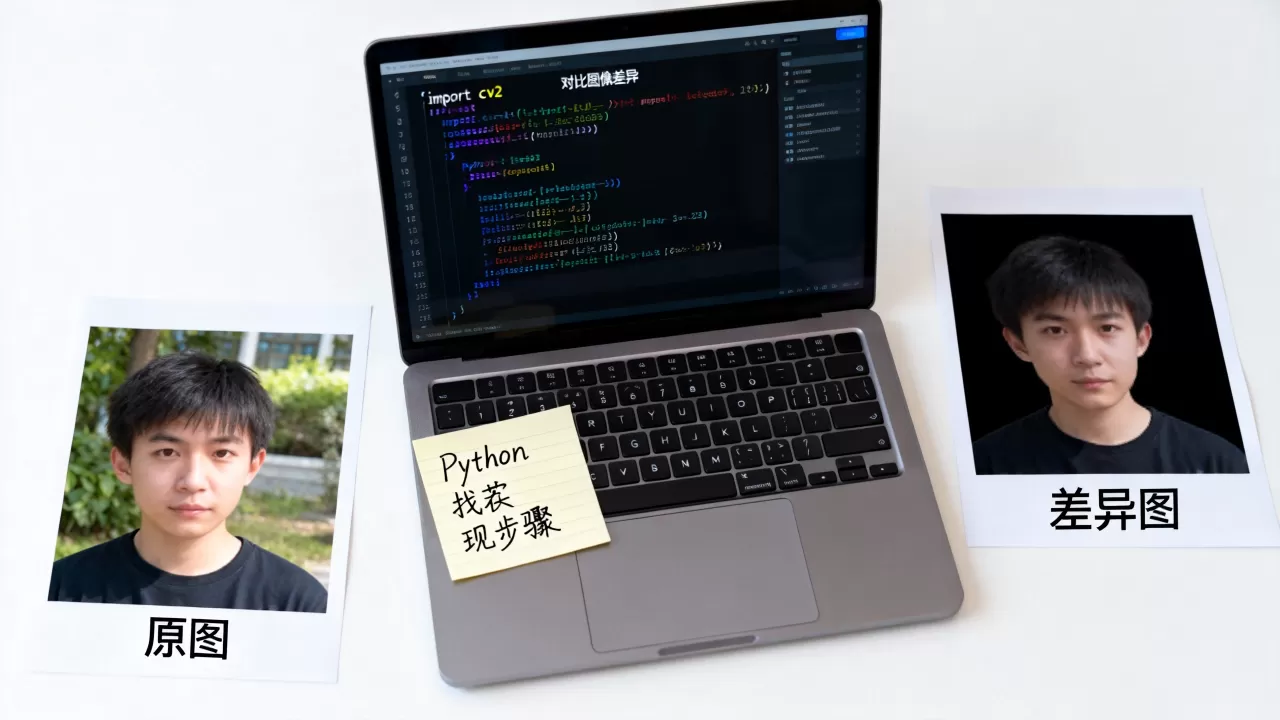 Python找茬怎么实现?python找茬代码怎么写 Python找茬怎么实现?python找茬代码怎么写