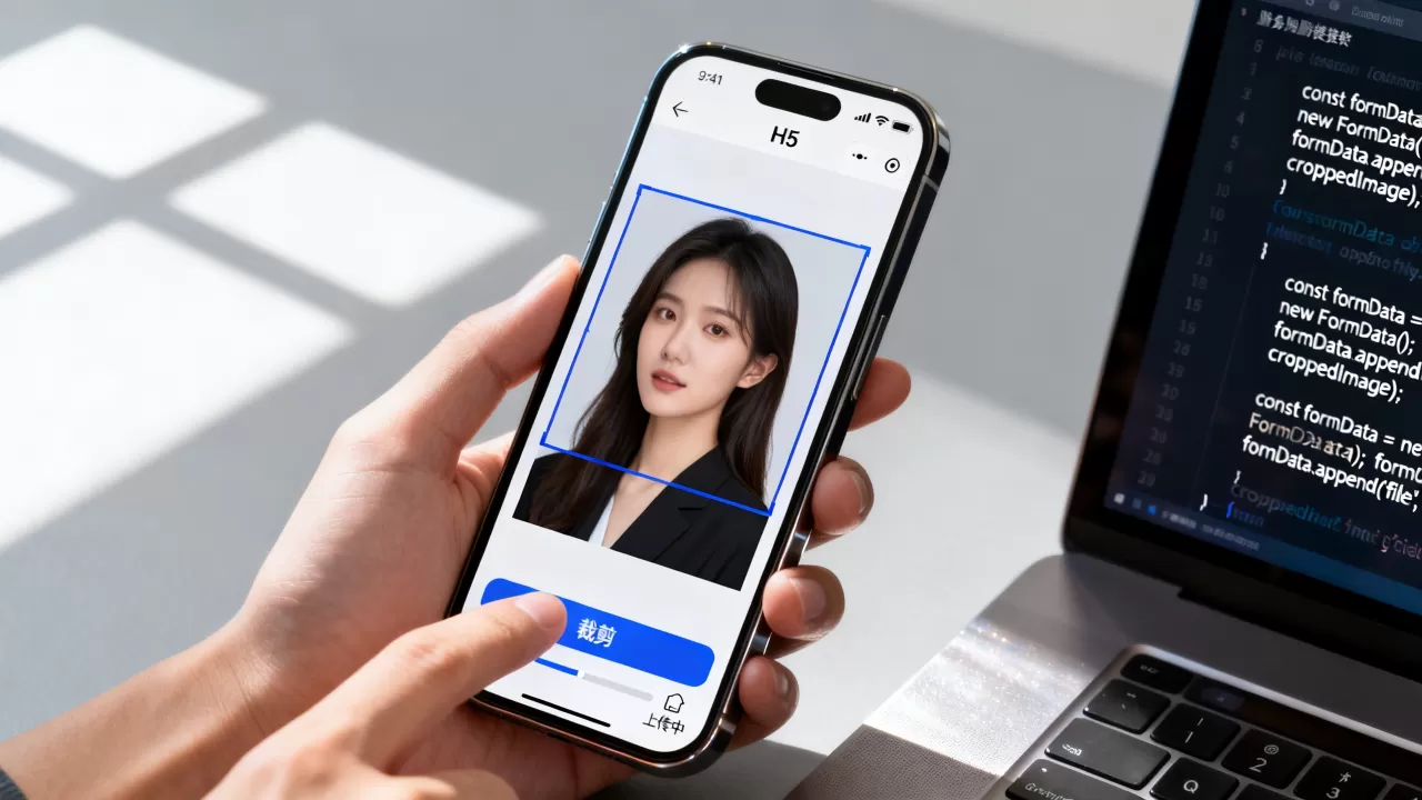 H5本地裁剪图片怎么上传服务器？前端图片裁剪上传代码