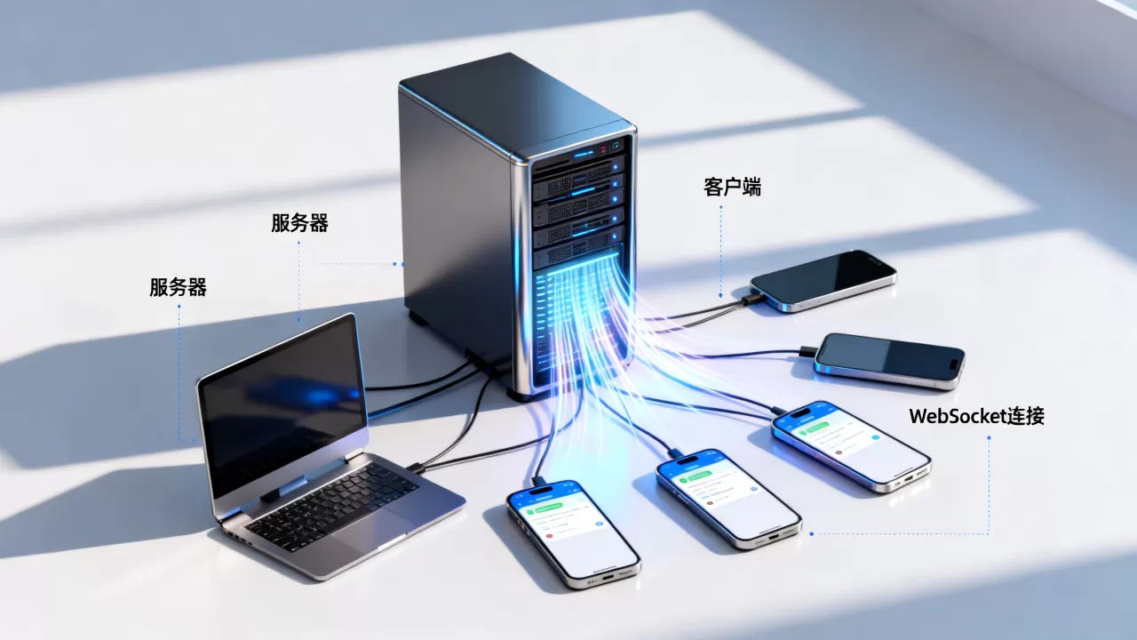 服务器如何主动推送消息给客户端？websocket实时通信原理